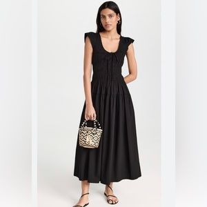 Ciao Lucia Black Midi Dress